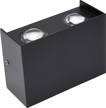 Horoz Electric 076-039-0004 4W Чёрный 4200K 85-265V Садовый светодиодный светильник PROTON/S-4 КВАДРАТ HRZ33002987