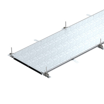 OBO Bettermann Секция кабель-канала OKA-W глухая 2400x500x40 мм (сталь) 7424406