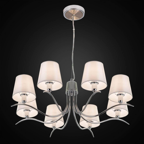 Купить Citilux CL439181 Эмма Хром+Белый Светильник Люстра