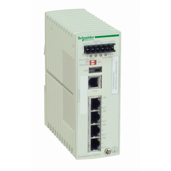 SE Коммутатор Connexium (Managed) 4TX TCSESM043F23F0