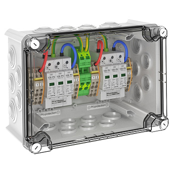 OBO Bettermann Системное решение для защиты фотогальвонических установок 2 класс с  2 MPP треккерами,1000В 5088568