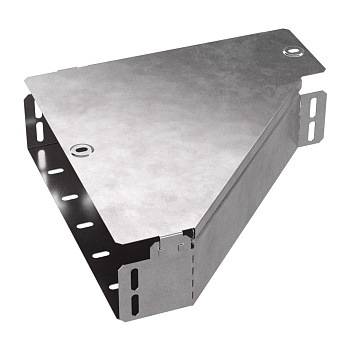 Промрукав Переходник левый с крышкой Стандарт 300х100х80 PR16.0498