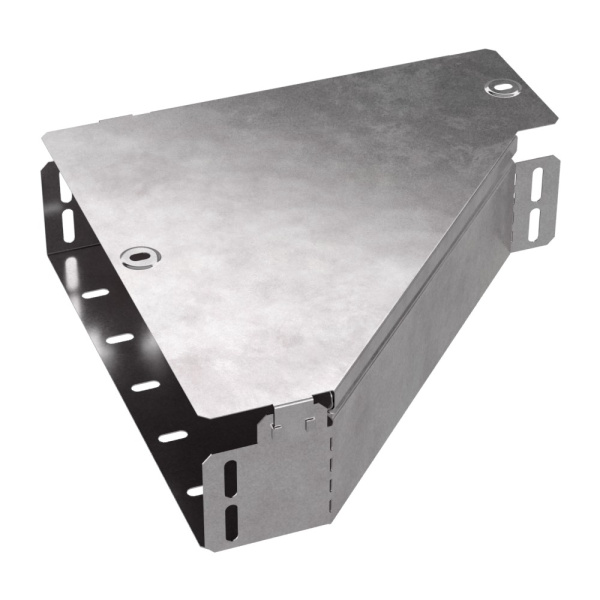 Промрукав Переходник левый с крышкой Стандарт 300х100х80 PR16.0498