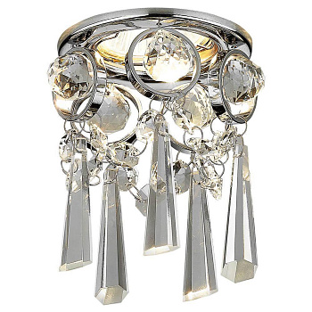 Ambrella Встраиваемый точечный светильник K2222 CH/CL хром/прозрачный