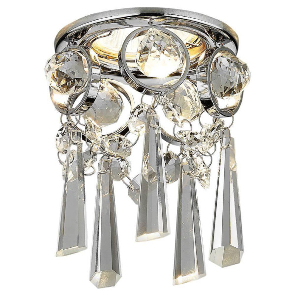 Ambrella Встраиваемый точечный светильник K2222 CH/CL хром/прозрачный