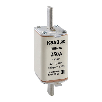 КЭАЗ Вставка плавкая ППН-35-Х1-1-160А-УХЛ3