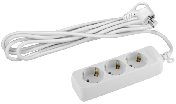 ЭРА UX-3e-7m Удлинитель c заземлением, 3х0,75мм2, ПВС, 3гн, 7м