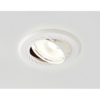 Ambrella Встраиваемый точечный светильник 100A W белый MR16 Ambrella Встраиваемый точечный светильник 100A W белый MR16