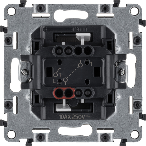 Купить Legrand Valena ALLURE DIY Сл.кость Выключатель 1-клавишный 10А 250В 752801