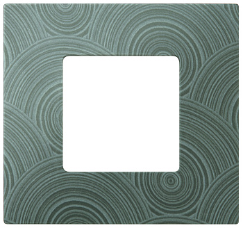 Simon 27 Play Серое солнце Рамка-декор 1-ая 2700617-805