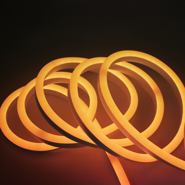 SWG Неоновая лента светодиодная SMD 220В 2835, 120 LED/м, 6 Вт/м, 220В , IP65, Цвет: Оранжевый 00-00007378