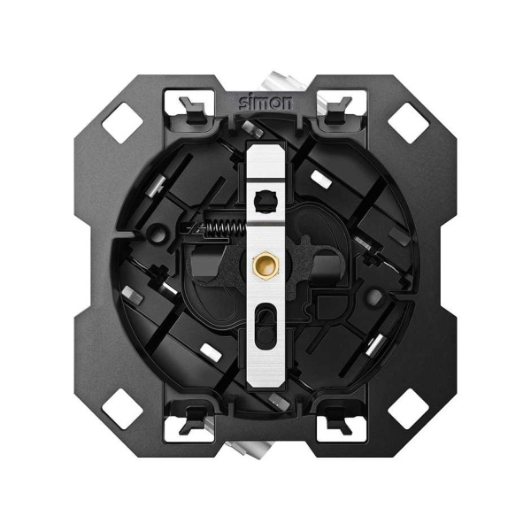 Simon 100 Розетка без заземления со шторками 2Р 16A 250В~ с безвинтовым подключением 1Click 10000431-039