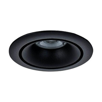 Maytoni Technical Yin Черный Встраиваемый светильник GU10 50W DL030-2-01B