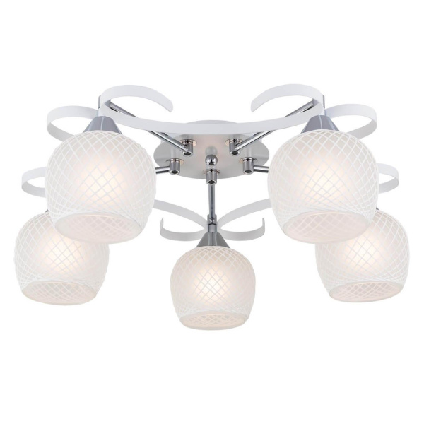 Citilux CL171151 Сюзи Белая+Хром Светильник Люстра