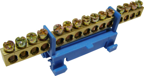 Купить IEK Шина PE земля на DIN-изол тип Стойка ШНИ-6х9-8-С-Ж