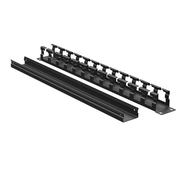 Купить DKC Кабельный органайзер с крышкой 1U, глубина 40 мм, для 19" IT-корпусов, RAL9005