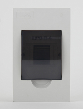 ЭРА Пластиковый бокс встраиваемый BOXF04_E ЩРВ-П-04 SIMPLE без шин Б0047706