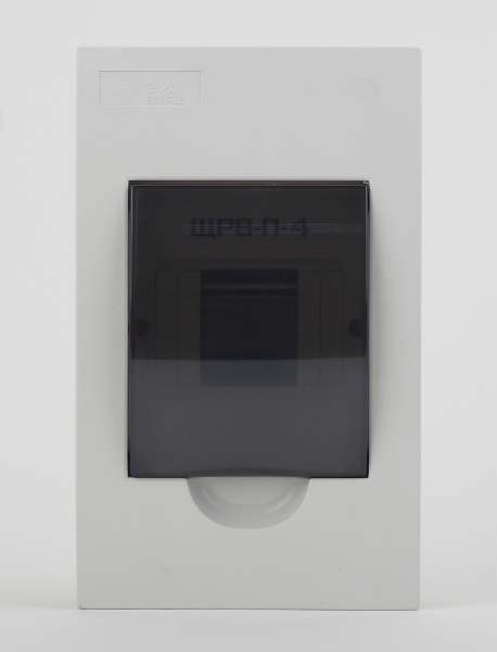 ЭРА Пластиковый бокс встраиваемый BOXF04_E ЩРВ-П-04 SIMPLE без шин Б0047706