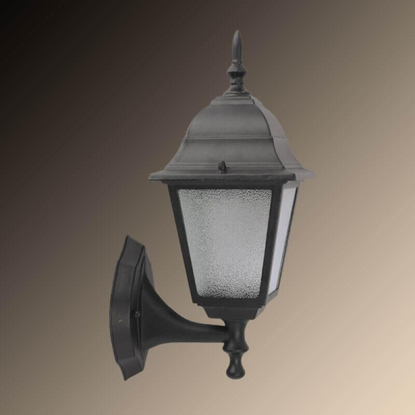 Купить Arte Lamp Bremen Черный/Прозрачный Светильник уличный настенный 1x60W E27 A1011AL-1BK