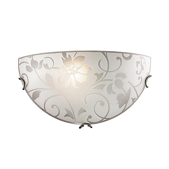 Sonex 008 SN 104 Бра стекло E27 1*100Вт 300х160 VUALE