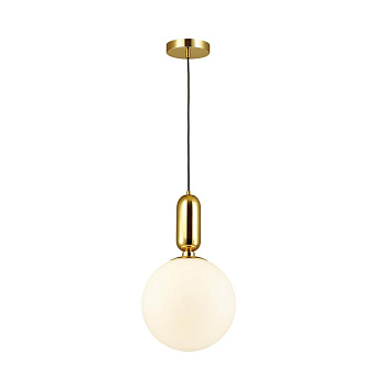 Odeon Light 4672/1 ODL20 383 золотой/белый Подвес E27 1*40W 220V OKIA