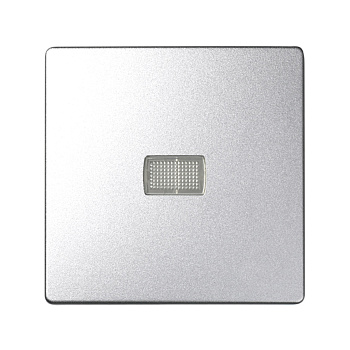 Simon 82 Detail Алюминий Клавиша с окошком для пиктограммы 8200013-093