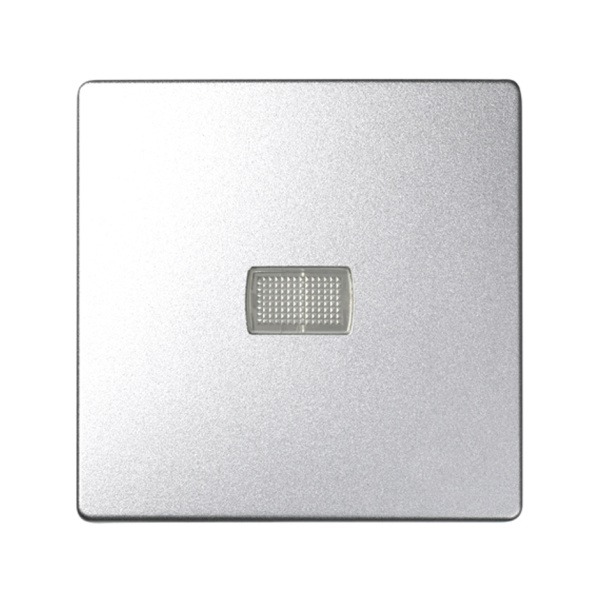 Simon 82 Detail Алюминий Клавиша с окошком для пиктограммы 8200013-093