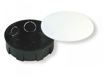 Hegel Коробка монтажная, разветвительная для сплошных стен круглая с крышкой,7 выводов,диам.32 У192