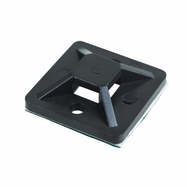 Площадка самоклеящаяся 25х25 мм 100 шт черная Rexant 07-2026