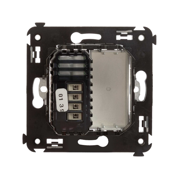 Купить DKC Диммер кнопочный в стену для LED ламп, "Avanti", "Закаленная сталь"