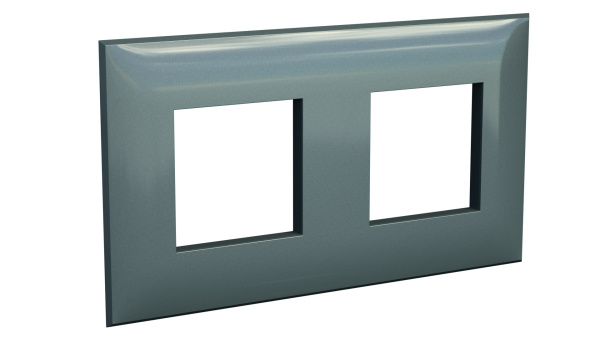 Купить DKC Рамка "Avanti", "Сине-зеленый жемчуг", 2 поста (4 мод.)