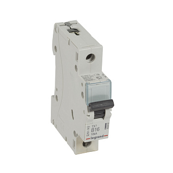 Legrand TX3 Автоматический выключатель 1P 16A (B) 6000/10kA 403860