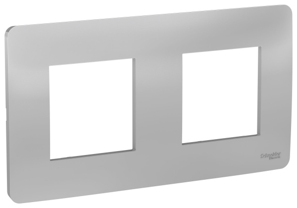 Купить SE Unica Studio Алюминий Рамка 2-ная NU200430