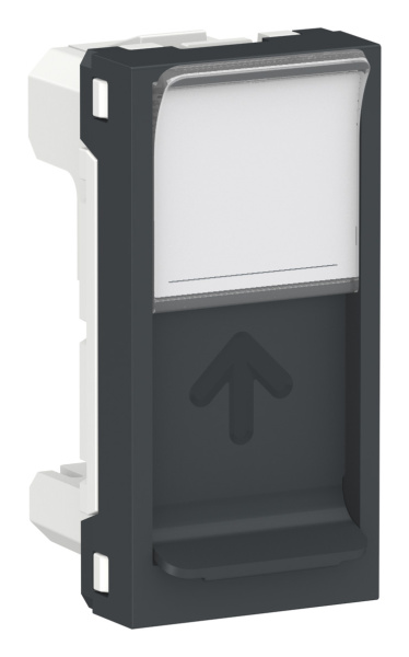 Купить SE Unica Modular Беж Панель лицевая RJ45, одиночная без коннектора, 1 модуль NU941054