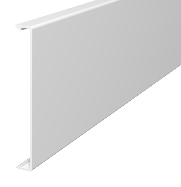 OBO Bettermann Крышка кабель-канала WDK 110x2000 мм, ПВХ белый 6191630