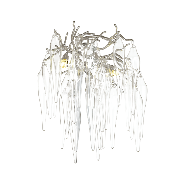 Купить Odeon Light Бра 4719/2W ODL20 485 серебристый/прозрачный G9 2*40W