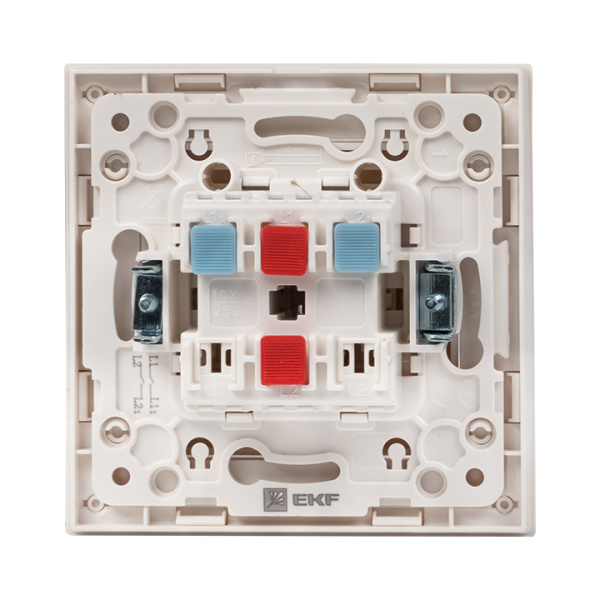 Купить EKF PROxima Стокгольм Белый Выключатель 2-кл, 10А