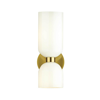 Odeon Light 4798/2W MIDCENT ODL21 213 бронзовый/белый Бра с выкл. E14 2*60W ORINOCO