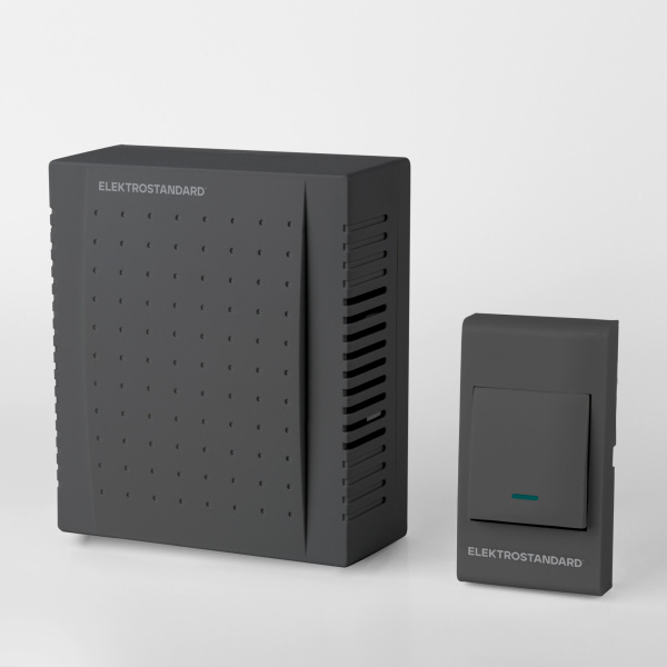 Elektrostandard DBQ26M WM 1M IP44 / звонок электрический бытовой (дверной) / Чёрный a055432