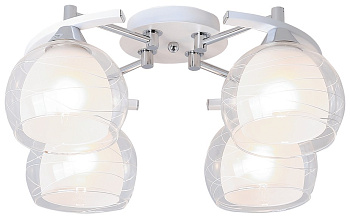 Velante 277-107-04, Светильник потолочный E27,4x60W