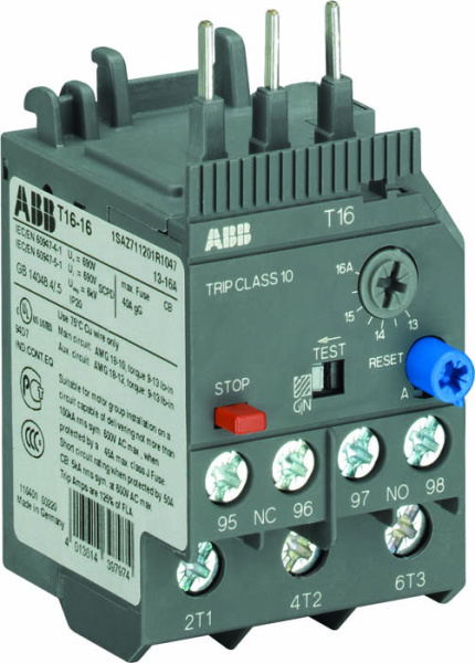 ABB Блок контактный CA5-40E (4НО) фронтальный для контакторов серии UA и GA 1SBN010040R1040