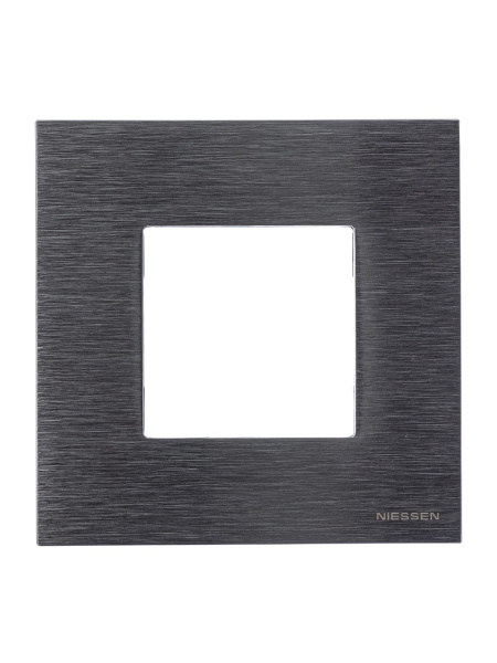 Купить ABB NIE Zenit Сталь Рамка 1-я 2 мод 2CLA227100N4001