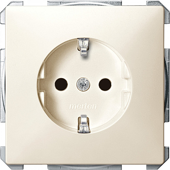 SE Merten SD Бежевый Механизм Розетки 16А с з/к с/шт MTN2400-4044