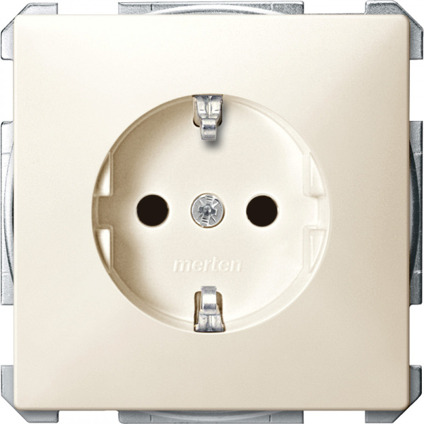 SE Merten SD Бежевый Механизм Розетки 16А с з/к с/шт MTN2400-4044