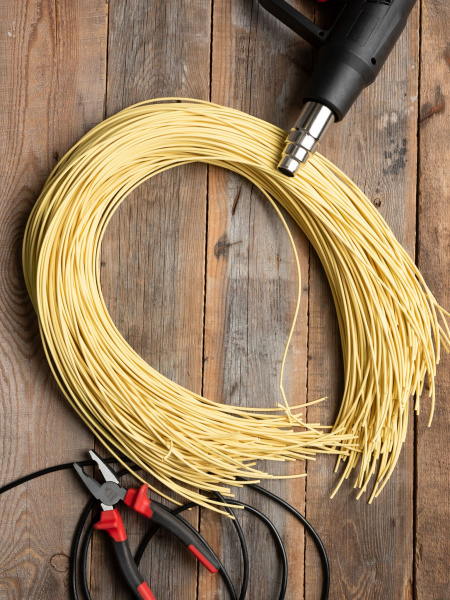 Купить EKF PROxima Термоусаживаемая трубка ТУТ нг 6/3 желтая в отрезках по 1м