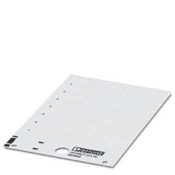 Phoenix Contact US-EMLP (85,6X54) RD Пластиковая табличка 0830841