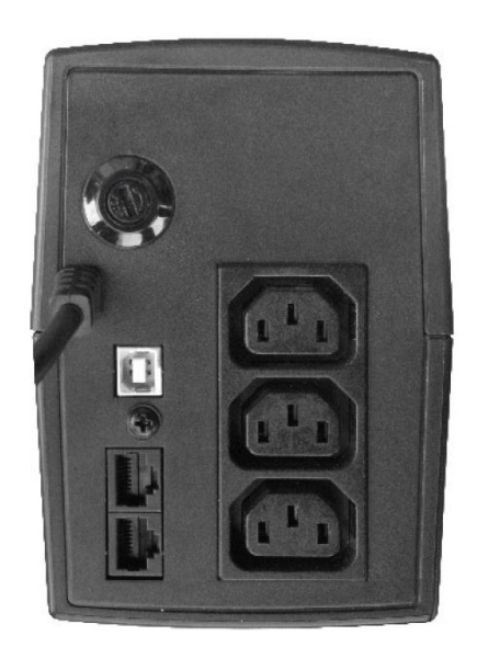 Купить EKF Источник Бесперебойного Питания Линейно-интерактивный E-Power SSW 200 800 ВА c выходными розектами IEC C13 SSW-280-I