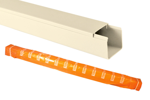 TDM Кабель-канал 25х25 слоновая кость (50м) SQ0402-0506