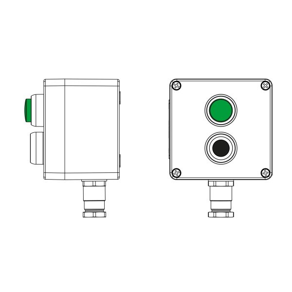 DKC CPE-P-03-(1xP1B(11)-1xLG(250))-1xKH2MHK(C)1Ex d e IIC Т5 Gb / Ex tb IIIC T95°C Db IP66 / КЗ