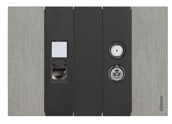 Купить BT Living now Сталь Рамка итальянский стандарт 3 мод KA4803ZG